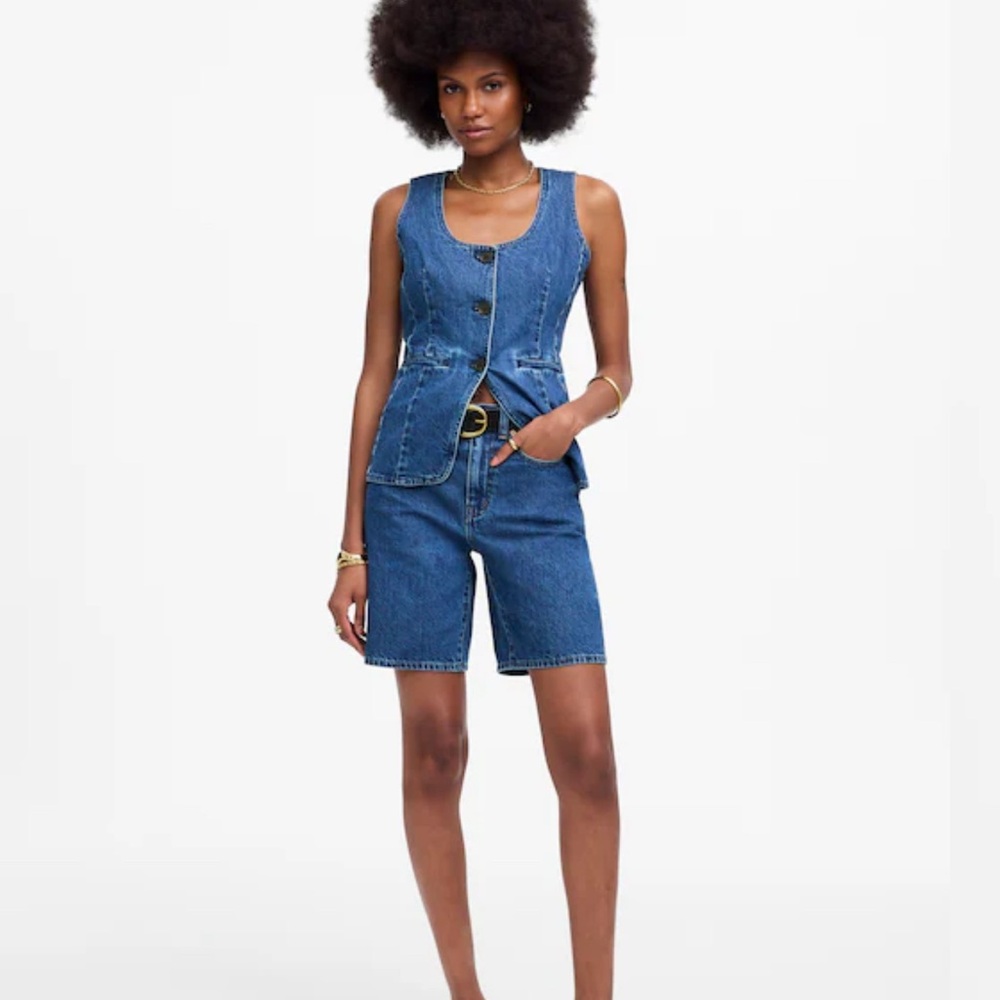 Madewell Blue Denim Shorts